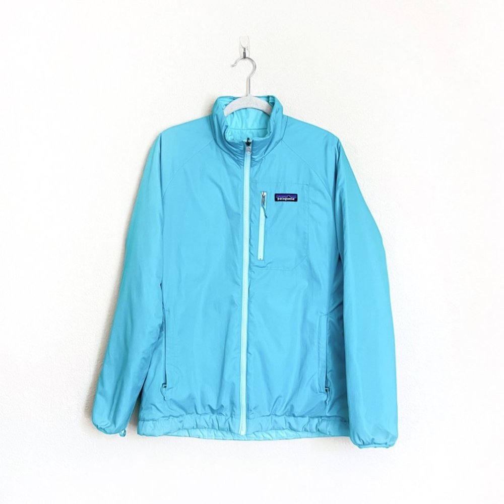 Patagonia Turquoise Blue Snowbelle Jacket Inner Shell
